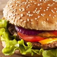 1/4 Lb Hamburger · 1/4 lb of hot and juicy beef made to order each and every time with the works of your favori...