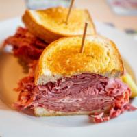 1 Lb. Royal Corned Beef · Royal diner specialty. Corned beef, extra real Swiss cheese and Thousand Island dressing ser...
