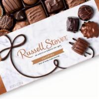 Russell Stover Boxed Chocolates · Only the finest. Home fashioned. All soft centers covered in milk and dark chocolate. Made i...