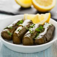 Dolma · Flavor-packed grape leaves are stuffed with a tantalizing mixture of rice and loads of fresh...