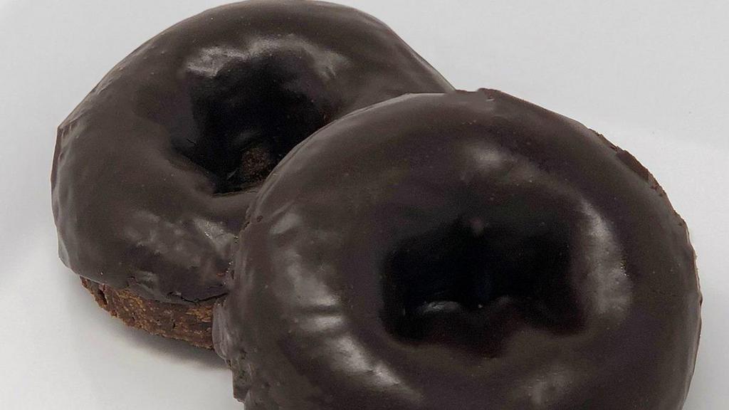 Chocolate Cake Donut With Chocolate Icing · For the chocolate lover - a chocolate cake donut with chocolate icing all you need is a large glass of milk and you are set.