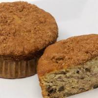 Banana Nut Muffin · A banana nut muffin with pecans mixed into it, just like Grandma used to make. Sweet and del...