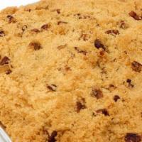 Sour Cream Coffee Cake · Yummy rich buttery cake topped in streusel and pecans. the sour cream makes this cake light ...