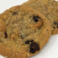 Oatmeal Raisin Cookie · Traditional oatmeal raisin cookies with all of the right spices to make it extra wonderful!