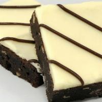 Cream Cheese Brownie · What can be better than chocolate and cream cheese? Our decadent fudge brownie with pecans w...
