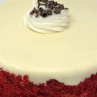 Red Velvet Cake · A Southern favorite. Two layers of red velvet cake with cream cheese filling and cream chees...