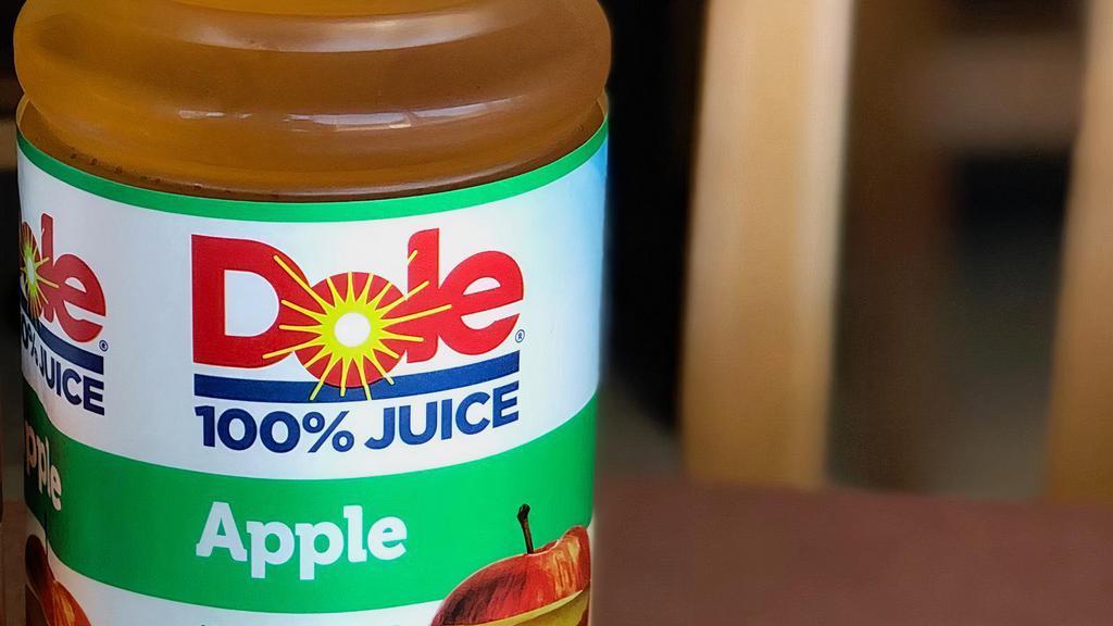 Apple Juice · 15 oz. bottle of apple juice.