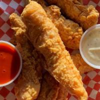 Fresh Homemade Chicken Tender Combo · 5 Pieces of Chicken Tenders freshly breaded and deep fried to order with your choice of sauc...