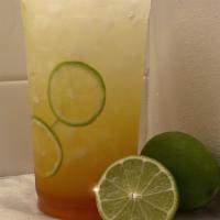 Mango Limeade *New* · MANGO LIMEADE SODA SERVED COLD

RECOMMENDED WITH MANGO POPPING BOBA