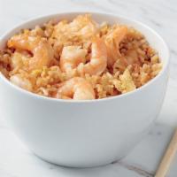 Shrimp Fried Rice  · Steamed rice that is tossed in the wok with shrimp, scrambled eggs and more. 980 cal./1950 c...