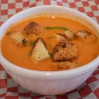 Tomato Basil Soup · House favorite.