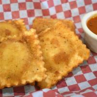 Toasted Ravioli (Kid'S Meal) · Toasted cheese toasted ravioli with marinara dipping sauce. Includes a small drink. No subst...
