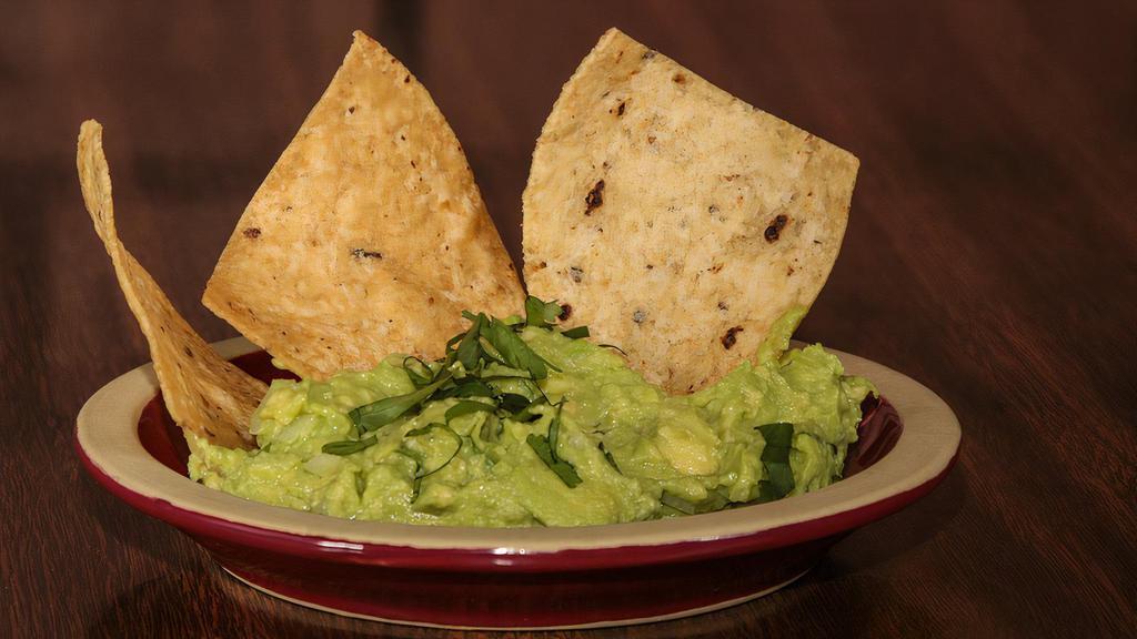 Guacamole · made fresh at time of order our delicious blend of avocados,onion,cilantro and fresh lime juice