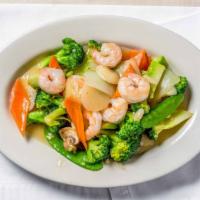 Shrimp With Broccoli · Shellfish.