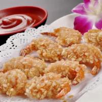 Fried Shrimps · 12 pieces.