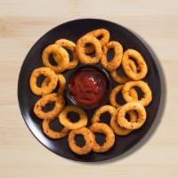 Rings Of Fire · Seasoned onion rings batter fried golden & crisp
