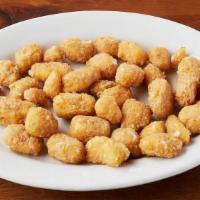 Fried Cheese · Breaded hand dipped spicy cheese curds, mozzarella cheese.