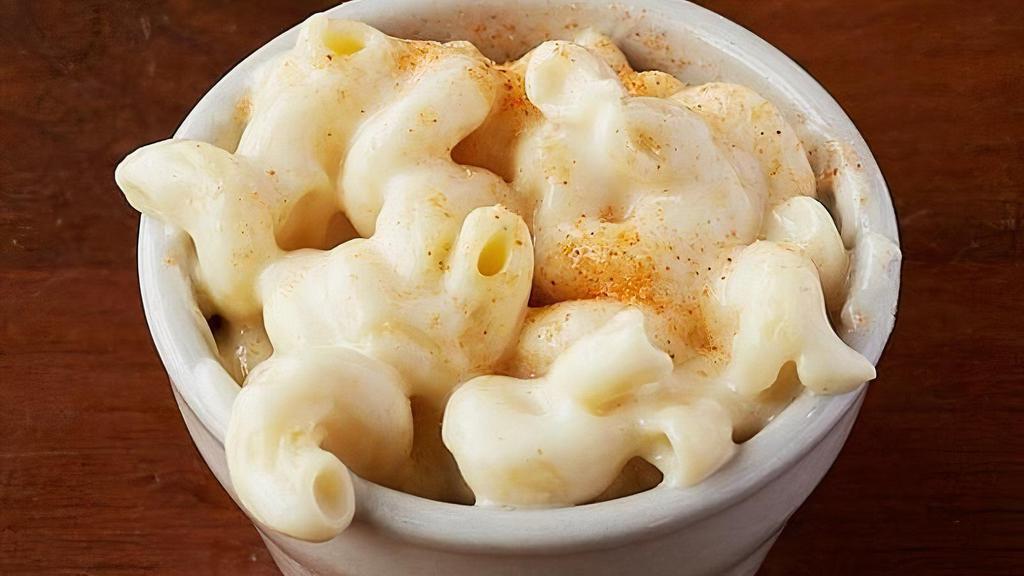 Kid Mac · In House Favorite White Cheddar Mac And Cheese. Enough For The Hungriest Kid
