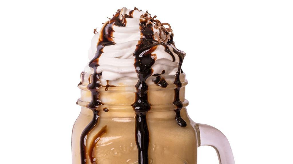 Chocolate Milkshake · Two hearty scoops of chocolate ice cream, milk, and chocolate sauce, blended to delicious perfection