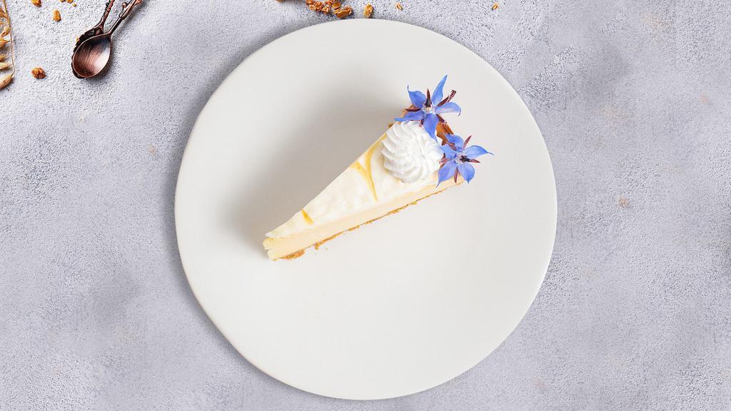 Classic Cheesecake · Known for its creamy, satiny texture, this NY cheesecake is made rich and dense, exactly how we like it!