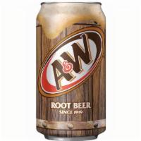 Root Beer · A&W Root Beer Soda Can 12 fl oz