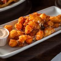 Fried Chz Curds · Served with chipotle dressing
