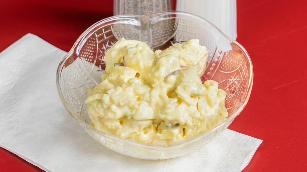 Potato Salad · Cold dish made from seasoned potatoes.