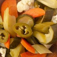 Pickled Vegetables · House-made. (vegan, gluten-free, soy-free)