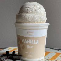Vanilla Bean Ice Cream · Rich vanilla ice cream with flecks of vanilla beans.