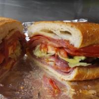 Super Sub · Italian sub with extra meat + cheese.