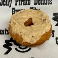 Maple Frosted Cake Donut · Old Fashion (plain cake) with maple icing