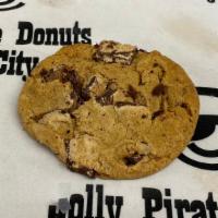 Chocolate Chunk Cookie · Has chocolate chunks and chocolate chips