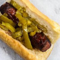Italian Sausage Sandwich · Char-broiled to perfection served on fresh French bread.