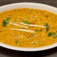 Dal Tadka · yellow lentils cooked in tomatoes and onion