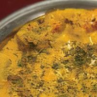 Vegetable Kurma · Mix veg cooked with onion, tomato, creamy sauce and blend with touch of yogurt.