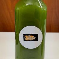 Green Machine · Ginger, Green Apple, Cucumber, Kale, Celery