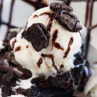 Oreo® Brownie Blast · House-made Ghirardelli® Double Chocolate brownie topped with Vanilla ice cream, Oreo pieces,...