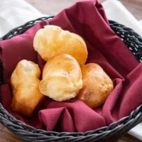 Cheese Bread / Pao De Queijo · Our famous homemade cheese bread - the best recipe in town ( 6 pieces ).