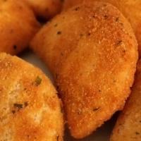 Ham And Cheese Croquettes / Risoles · Smile shaped fried goodness - filled with ham and cheese (each)