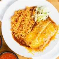 Enchiladas · Mole cheese or beef.