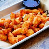 Ellsworth, Wi Cheese Curds · Served with Spicy Jam