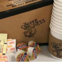 Joe To Go Coffee · A large box of our medium roast house favorite coffee, Da Moon.  Serves 10 and is the perfec...