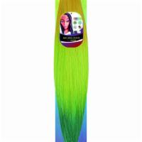 Braiding Hair (Yellow/Green) · Length: 26 Inches

Braided Length: Mid-Back

Hot Water Set: Yes 

Anti-Bacterial: Yes

Weigh...