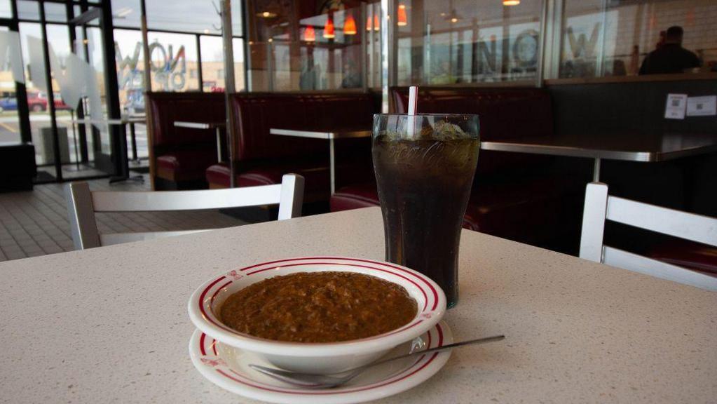 Bowl Chili · Our world famous chili- served WITH beans.