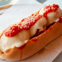 Meatballs Sub · Homemade meatballs topped with tomato sauce and mozzarella cheese.