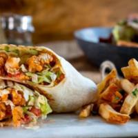 Hot N' Spicy Chicken Wrap · Crispy, tender chicken seasoned with our unique mix of peppers and spices, topped with melte...
