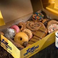 Manager Assortment · Includes 6 Donuts with a hole and 2 Specialty #1, 2 Specialty #2, 2 Specialty #3. This is an...