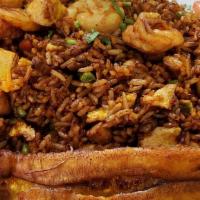 Chaulafan · Top menu item. Ecuadorian style fried rice mix with beef, chicken, shrimp. Peas, carrots, tw...