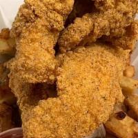 Southern Fried Catfish Dinner · Catfish fillets are Prepared to Perfection. We can make them fried, grilled, Cajun, or black...
