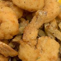 Shrimp Dinner · 7 Pieces of Jumbo Shrimp
Grilled
Fried.